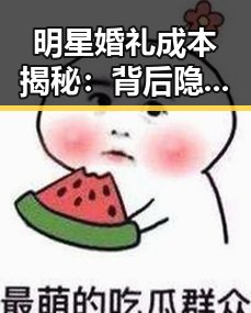 明星婚礼成本揭秘：背后隐藏的豪华与商业价值